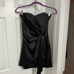 DO+BE black strapless dress